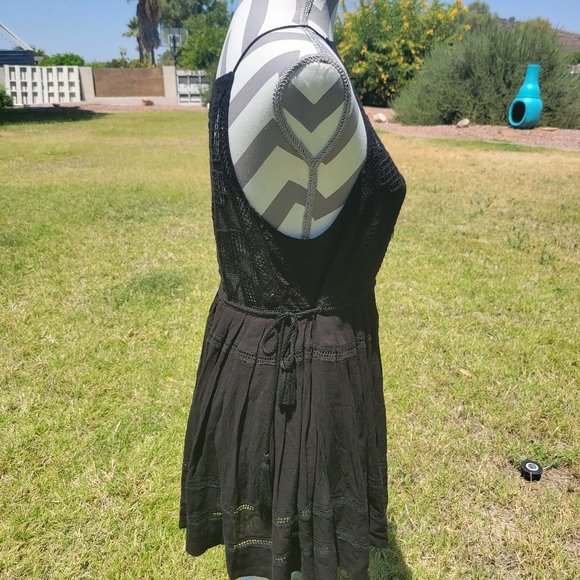 Free People small women's sleeveless dress black - Picture 3 of 6